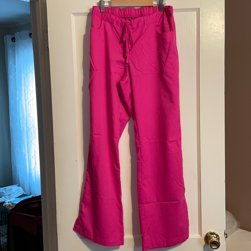 Hot Pink Greys Anatomy scrub pants